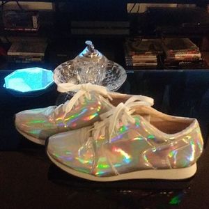 Hot Topic Holographic Running Shoes